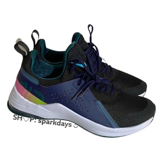 Nike Air Max Black Rainbow Sunset Running Workout Active Women Sneakers NEW! - Picture 3 of 7